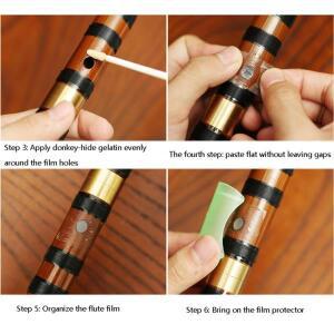 중국생산 플루트 Dizi용 ABHT-20PACk Dimo 멤브레인