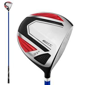 [미국배송] 오른손잡이 남녀를 위한 PGM 골프 스윙 트레이닝 보조 - 드라이버 및 아이언 웨이트 트레이너 클럽 클릭 스틱으로 근력 그립 템포 유연성 트레이닝을 지원합니다