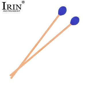 IRIN 마림바 드럼 스틱 중간 말렛 실로폰 너도밤나무 손잡이 타악기 액세서리