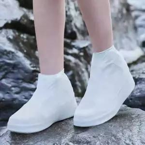 남녀 공용 비오는 날 장마철 밀착 라텍스 신발 커버 방수커버 신발커버