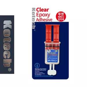 코텍0836 투명 에폭시접착제 금속 유리 석재 도자기 목재 귀금속 에폭시