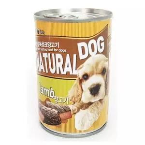 강아지 양고기캔 400g 습식 소프트 영양 간식 사료 강아지간식