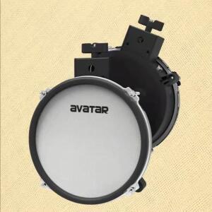 아바타 SD61/201/301A Roland 용 유니버셜 8인치 듀얼 트리거 메쉬 헤드 Snear Tom 전자 드럼 패드