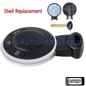 미니 쿠퍼 카브리오 R56 클럽맨 로드스터 페이스맨용 3버튼 스마트 리모컨 키 케이스 쉘 커버 교체품