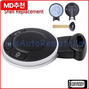 미니 쿠퍼 카브리오 R56 클럽맨 로드스터 페이스맨용 3버튼 스마트 리모컨 키 케이스 쉘 커버 교체품