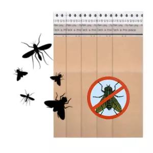 파리끈끈이 5개 벌레끈끈이 파리 초파리 날파리 퇴치 뿌리파리끈끈이