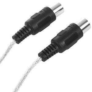 ABVL-2 PCS Newest 10Ft MIDI Extension Cable 5 Pin Plug Male To Connector