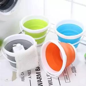 고품질 다용도 접이 물바가지 캠핑 대야 야외 설거지 휴대 (WFK9EPC)