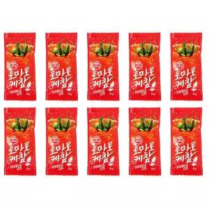 오뚜기 일회용 케찹9gX10개 간식용 휴대용 일회용