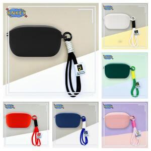 JBL호환 웨이브 버즈 바이브 2 용 케이스 보호 나일론 랜야드 소프트 커버 쉘 슬리브 핸드 로프 스트랩 액