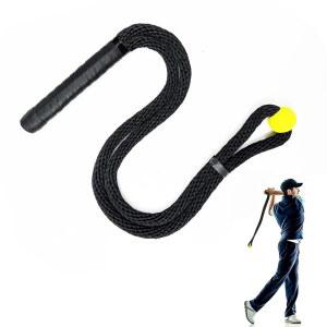 [미국배송] CUSPRTM 골프 로프 스윙 트레이너 속도 템포 리듬 유연성 및 강도 향상을 위한 프로 트레이닝 보조 도구 모든 레벨의 골퍼를 워밍업 연습 장비