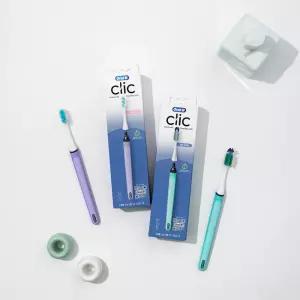 오랄비 클릭CLIC 프리미엄 칫솔 듀얼팩 (핸들2)