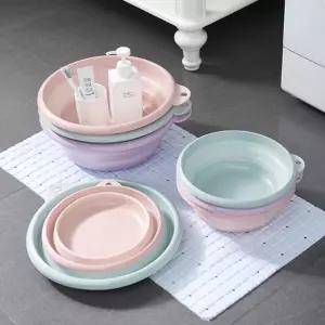 접이식 대야 소사이즈/바가지/빨래/세수/걸이/대아/큰/플라스틱/사각/씽크대/설겆이/통/대형/보조/미니