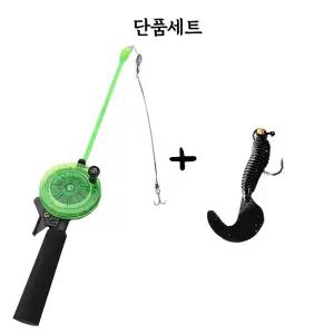 산천어축제 일체형 얼음낚시대 단품세트 송어 빙어 채비