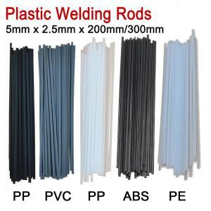 플라스틱 용접봉 세트 200mm ABS PP PVC PE 자동차 범퍼 수리 전극 스틱 납땜 액세서리 히팅건 용접기 키트