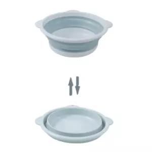 욕실 틈새 접히는 폴딩 자바라 접는 대야 중형 세숫 대아 캠핑 수납 차박 세수 빨래 다라이 접이식 세차 버