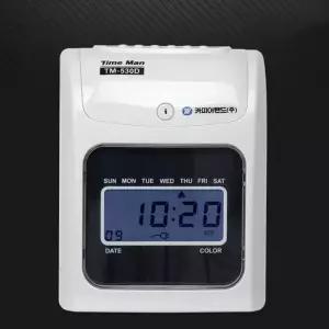 회사 사무실 출퇴근 시간 기록기 디지털 출근 카드 체크 리더기 기계 기록부 출석 알바 근태 관리 출근부