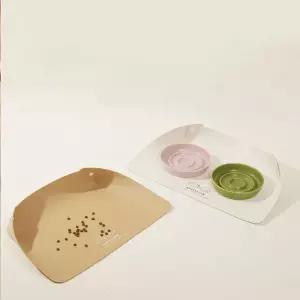 애완동물 흘림방지 식기 매트 펫용품 바닥오염방지