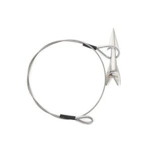 블루윙 헤비 듀티 하푼 리깅 다트 헤드 1pc, 460LB 스테인리스 스틸 와이어 포함 빅 게임 낚시용