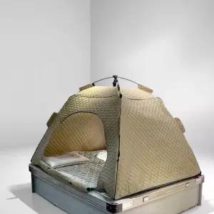 침대 난방텐트 겨울철 실내 난방 보온 텐트