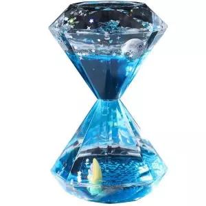 오일 타이머 물멍 물시계 기름방울 책상 위 멍때리기