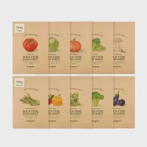 스킨푸드 [1일1팩]_[10type] 수비드 마스크시트 10매 227712