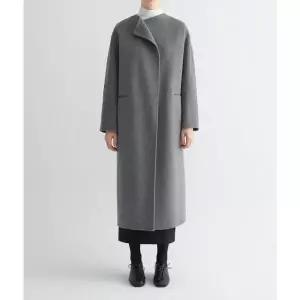 쉬즈미스 울 혼방 오버사이즈 핸드메이드 코트 SWHCTO41170 856514