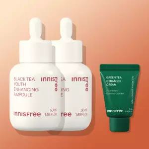 이니스프리 블랙티 유스 인핸싱 앰플 대용량 50mL 2개