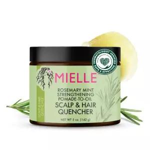 Mielle Organics 로즈마리  민트 헤어 포마드 (5 oz)