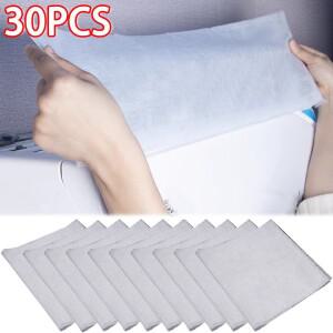 5/30피스 에어컨 필터 목화 종이 방진 그워터 콘센트 청소 정화 부품 Cuttable 공기 환기 먼지 도구