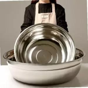 스테인리스 김장 통 10호 대형 다라이 스텐레스 김치 보관용기 단품