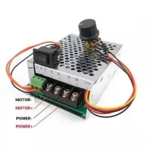 PWM 모터속도조절기 40A DC10-50V 정회전 역회전 공구 아두이노 라즈베리파이