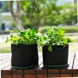 베란다 텃밭 대형 부직포 화분 2p 세트 모종 상추