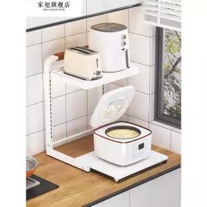 렌지대 미니 에어프라이어 슬라이딩 거치대 전자렌지 선반