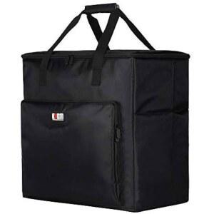 컴퓨터 메인 프로세서 케이스, 모니터, 키보드 및 액세서리용 Buwico 데스크톱 PC 여행용 보관 케이스 가방