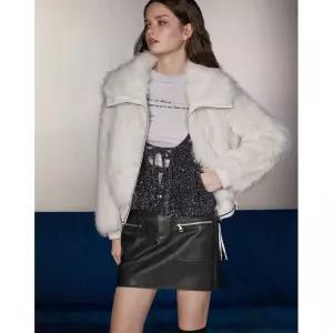 에고이스트 [HERITAGE] 빅카라 포인트 루즈핏 페이크 퍼 자켓 (EQ4FZ160) 365397