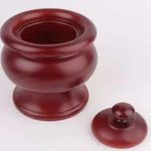 제사나무제기 원목향로 사찰 제사 제기 향꽂이 설날 (WFK9KNY)