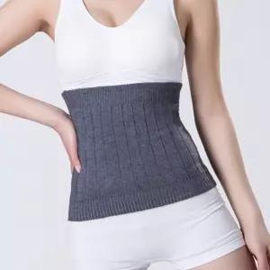 털안감보온복대 털안감배보호대 보온방한대 그레이방한복대 겨울허리워머 겨울배보온복대 겨울복부헤어밴드 겨울화허리워머 겨울복부보호대 실내보온대 패딩재킷 니트 복대그레이 방한 보온복대