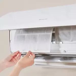 에어컨 필터 교체 시트 덮개 커버 먼지 꽃가루 2매입 (WFK9FBD)