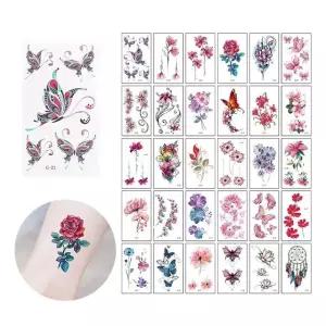 30P 타투스티커 G SET 캐릭터타투 타투판박이 레터링 (WFK930Z)