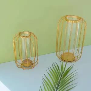 다세코 유리화병 와이어화병 철제화병 시험관 화병 꽃 WA3D892