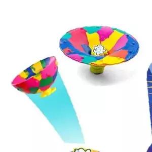 쌍문상회 점핑볼 통통튀는 X12개 스피너 회전 바운스 장난감