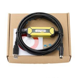 미쓰비시호환 PLC 프로그래밍 케이블용 USB-SC09-FX FX0N FX3U 시리즈 통신