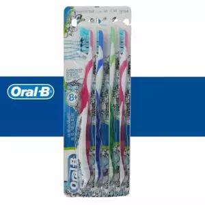 오랄비 청소년칫솔 어린이칫솔 4단계 4개 크로 W8E05E2