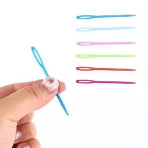 고품질 돗바늘 플라스틱 돗바늘 7cm 1P 뜨개질부자재 공예돗바늘 (WFK9H6A)