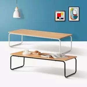 좌식커피테이블 티 디자인 베란다 원룸 탁자 거실좌탁 W98BEDD