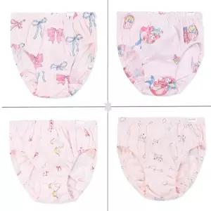 [오가닉맘](귀여운)리니핑+써머엘리+유니르핑+엘니핑여아팬티4종세트 MLSUUP07