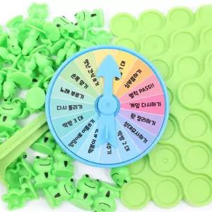 개구리 룰렛 게임 보드 1타 2개입복불복 게임기 복불복기 스포츠 랜덤 악어