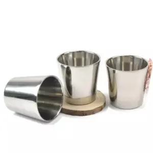 리린 스텐 식당 스텐물컵 업소용 스텐컵 리린이중컵 (WFK9P66)