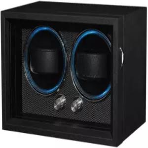 조용한 모터가 장착된 자동 시계용 DSHKISK 시계 상자 4회전 모드 남녀공용 LED 아버지의 날 선물